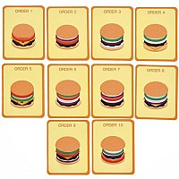 Wooden burger Kruzzel 22673