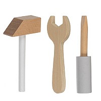 Wooden workshop 3in1 Kruzzel 24758