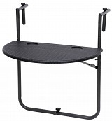 ΤΡΑΠΕΖΙ ΜΕΤΑΛΛΙΚΟ ΡΡ ΜΠΑΛΚΟΝΙΟΥ ΜΕ ΣΧΕΔΙΟ RATTAN ΡΥΘΜΙΖΟΜΕΝΟ-ΔΙΑΣΤΑΣΕΙΣ: L60xW39cm  31-31459