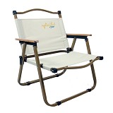myResort ΚΑΡΕΚΛΑ ΠΑΡΑΛΙΑΣ ΜΕΤΑΛΛΙΚΗ  ΕΚΡΟΥ- OXFORD POLYESTER 600D